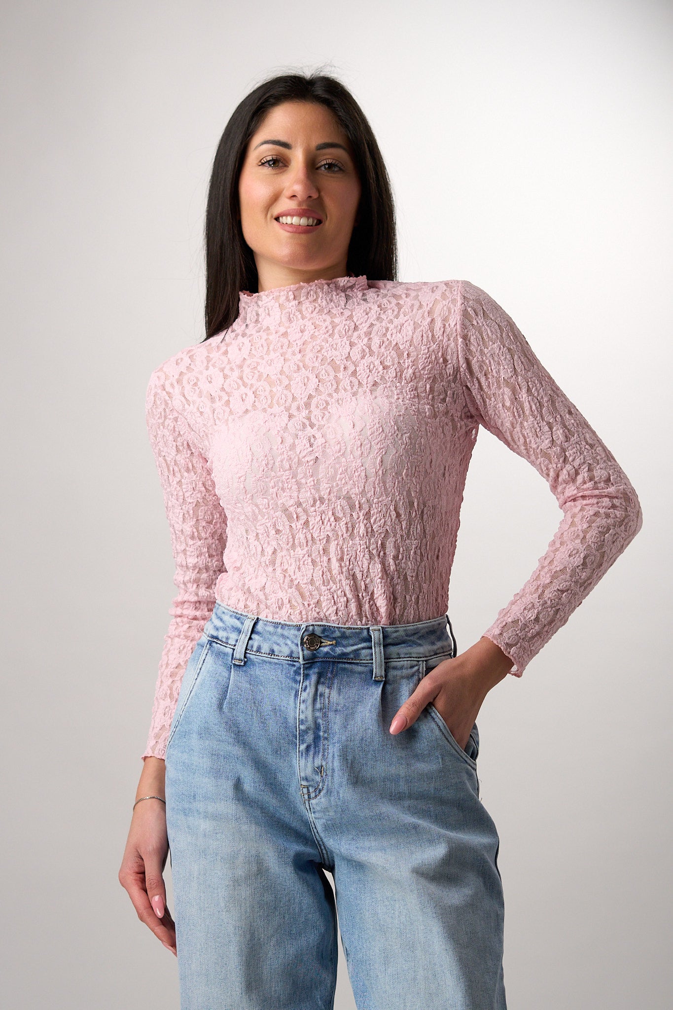 Maglia In Pizzo