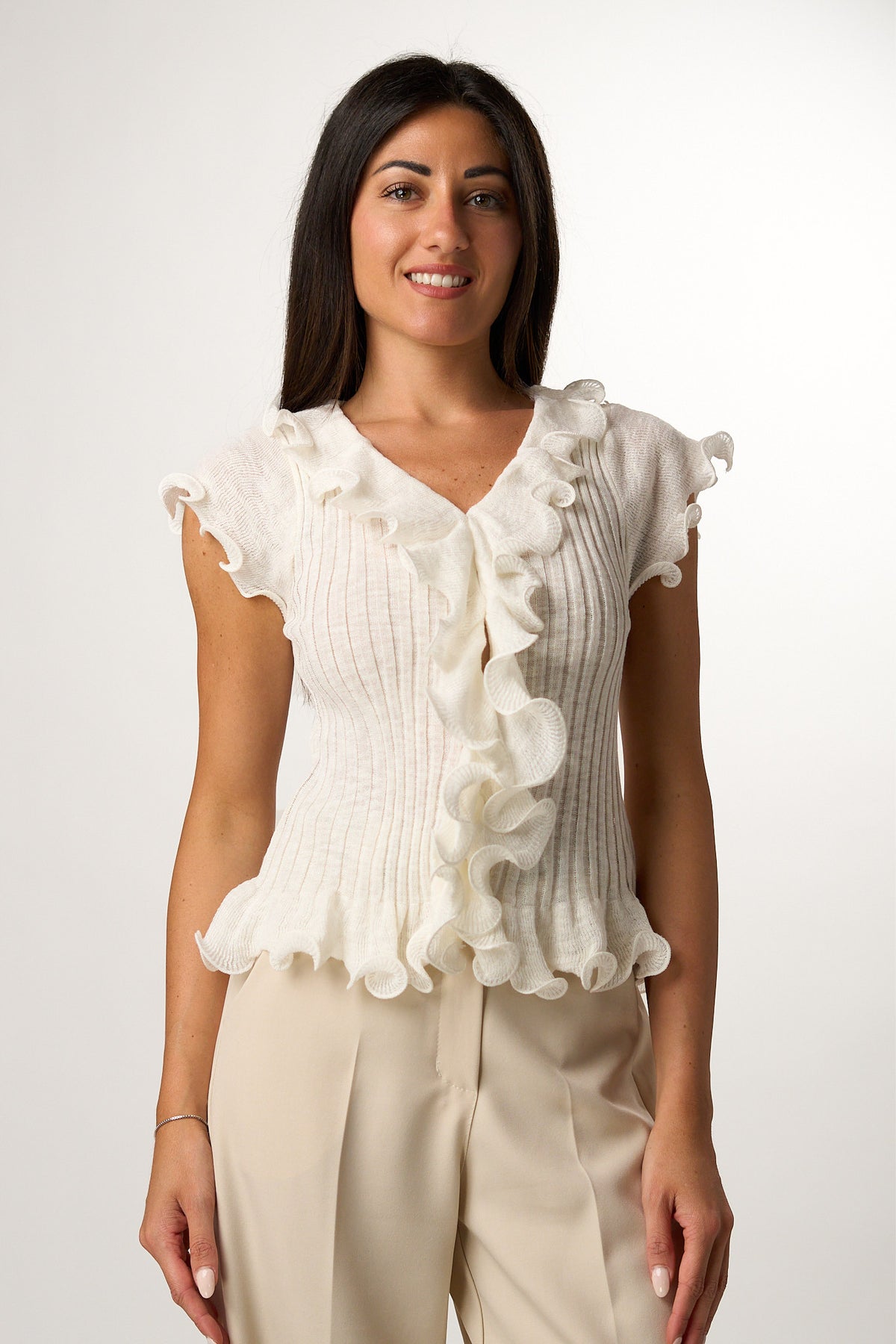 Cardigan Smanicato