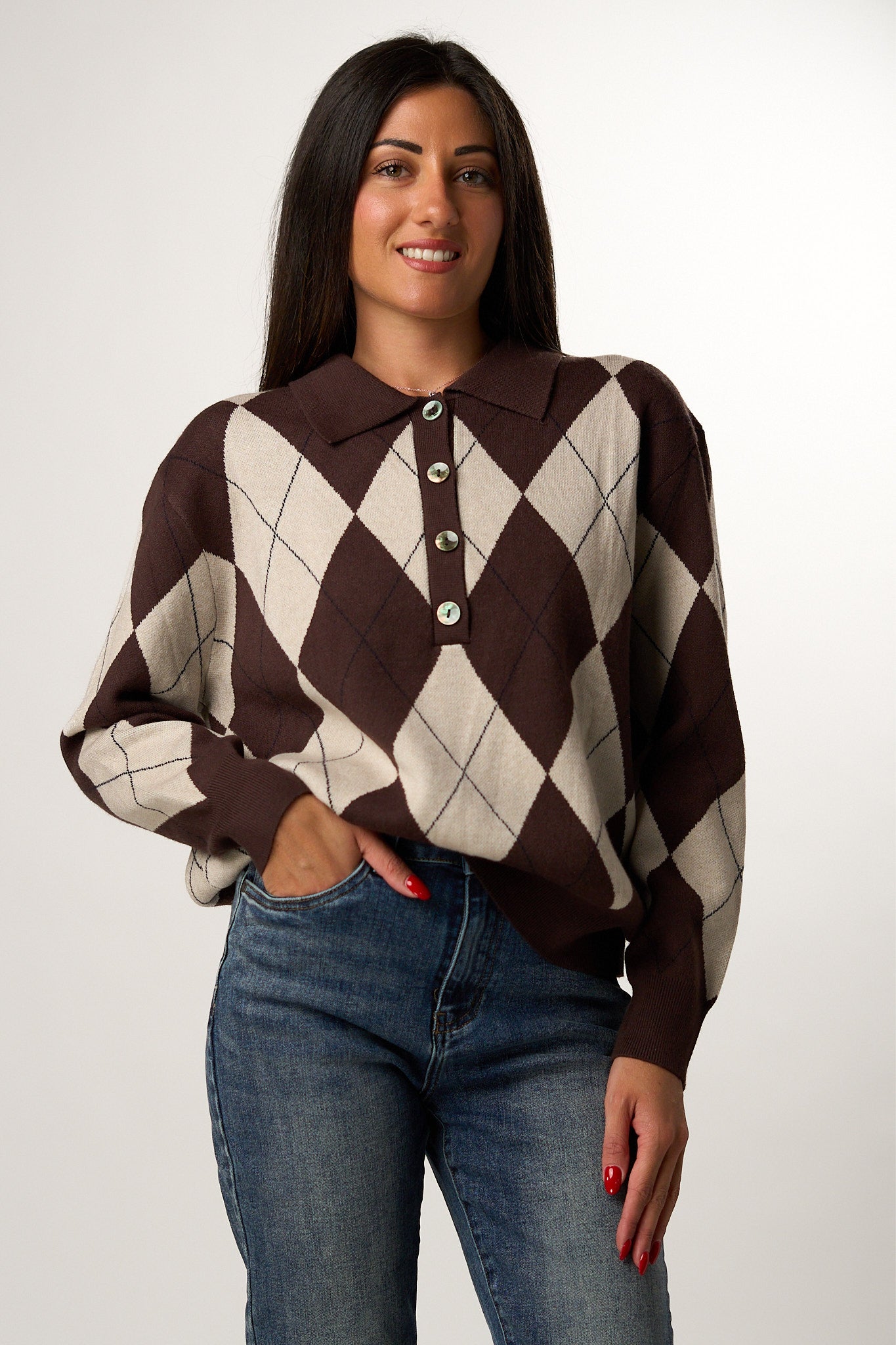 Pullover Rombi