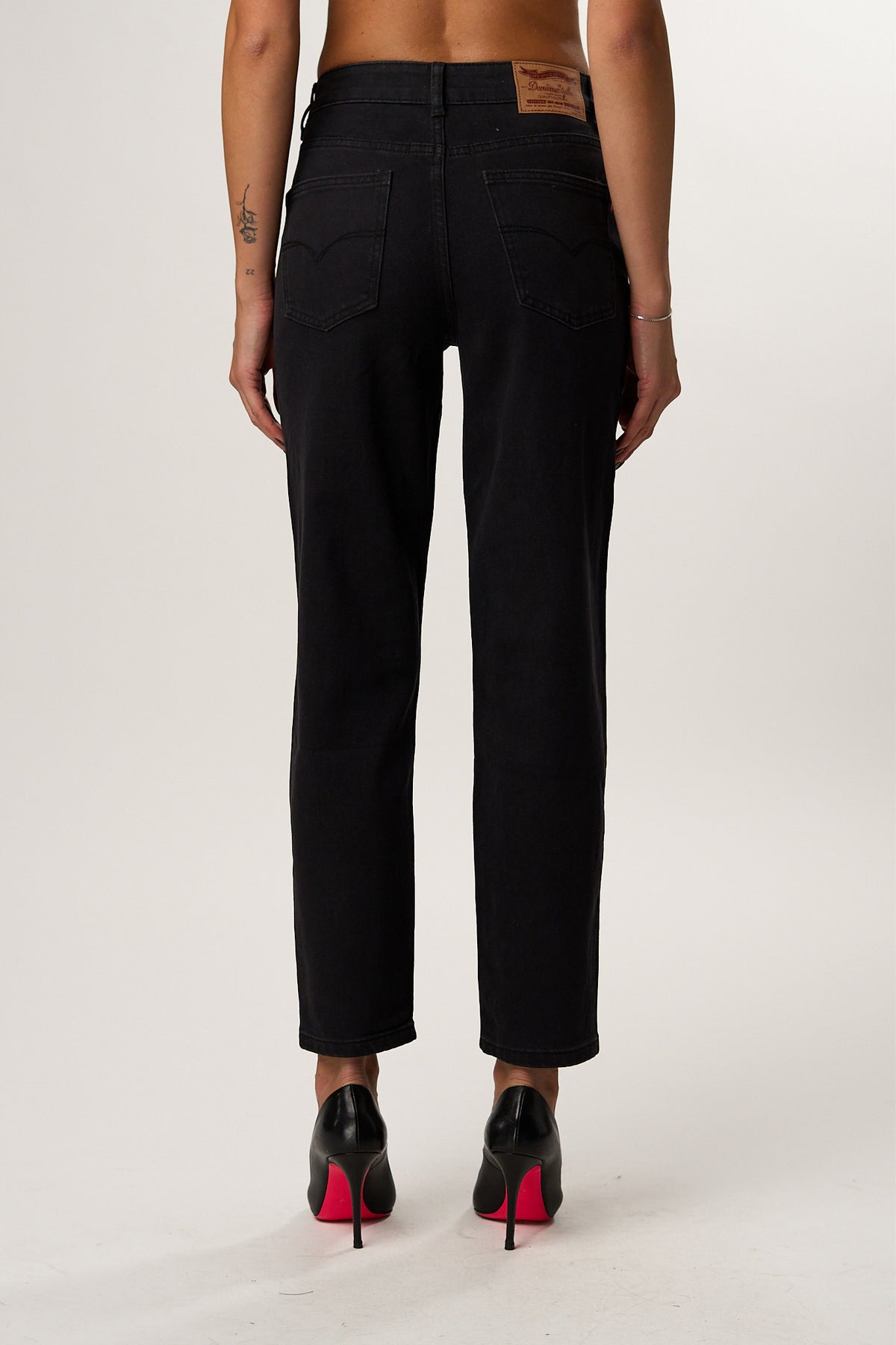 Jeans Momfit Black