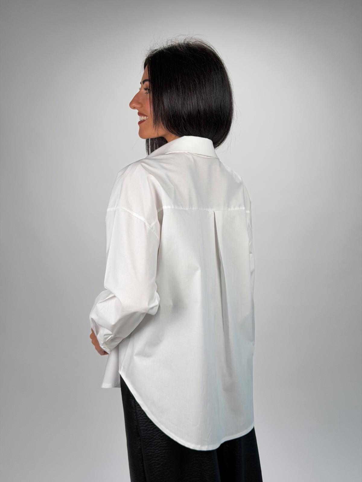 Camicia Bianca Cotone