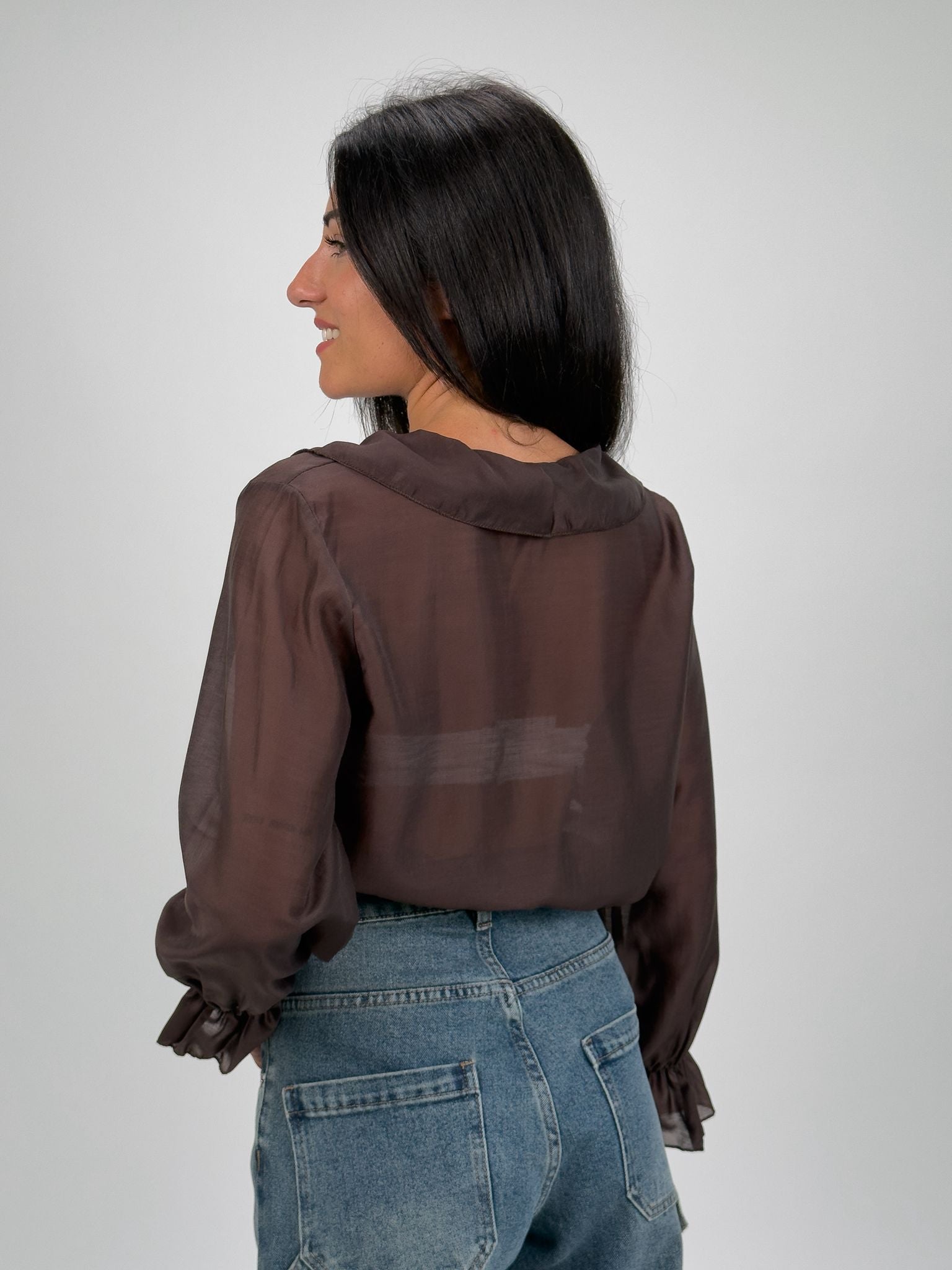 Camicia Rouches