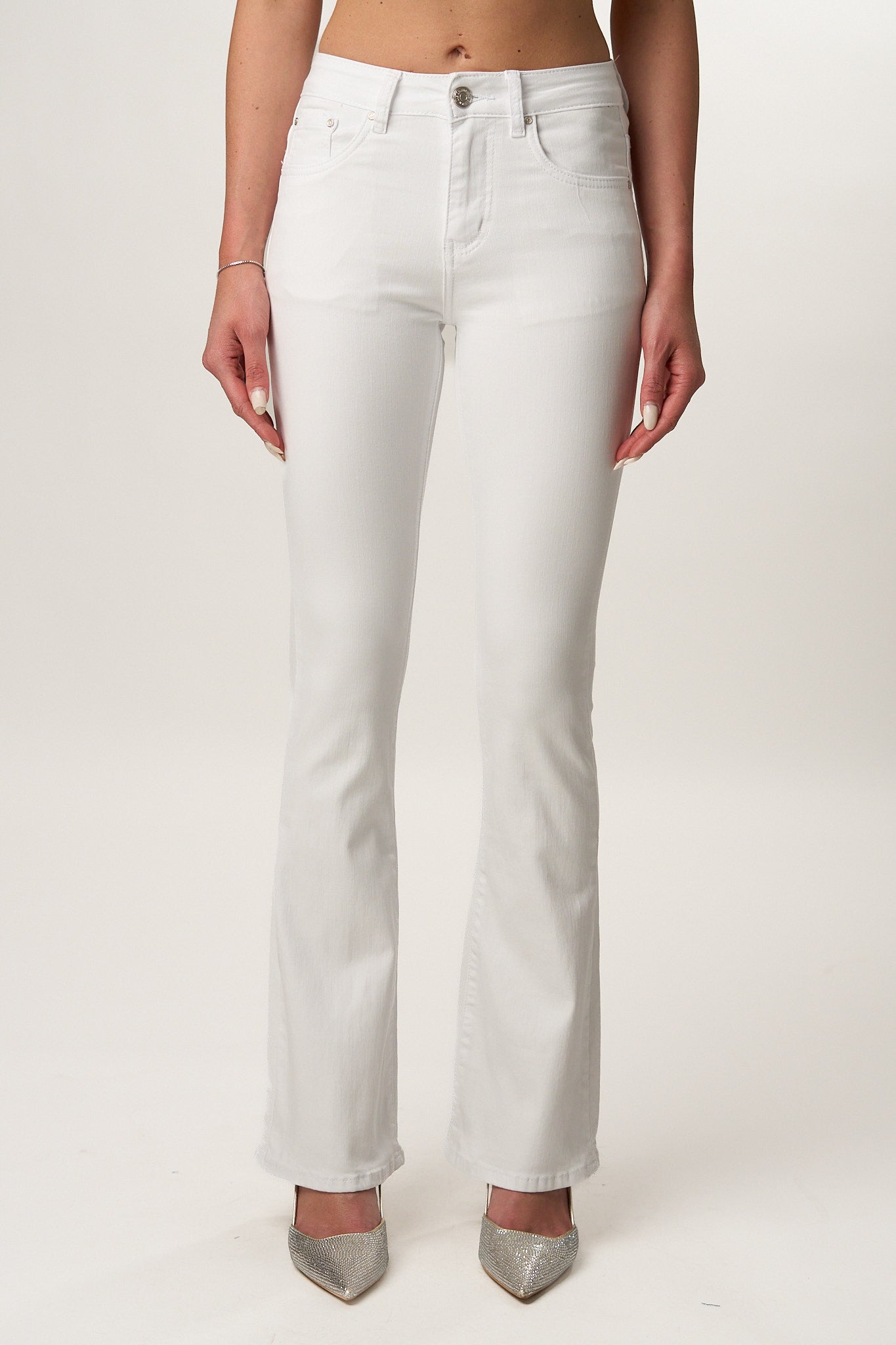 Jeans Flare White