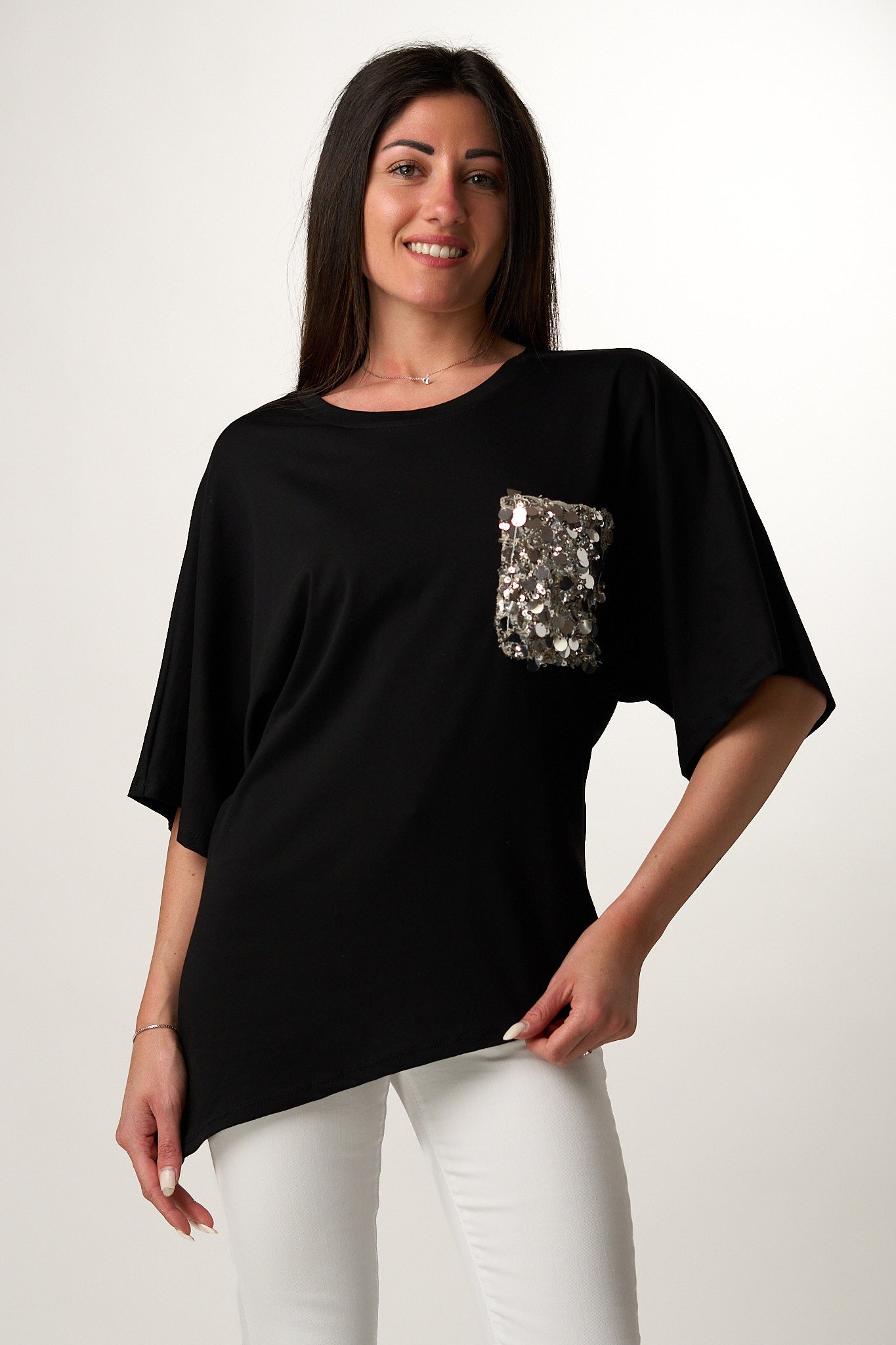 T-shirt Paillettes