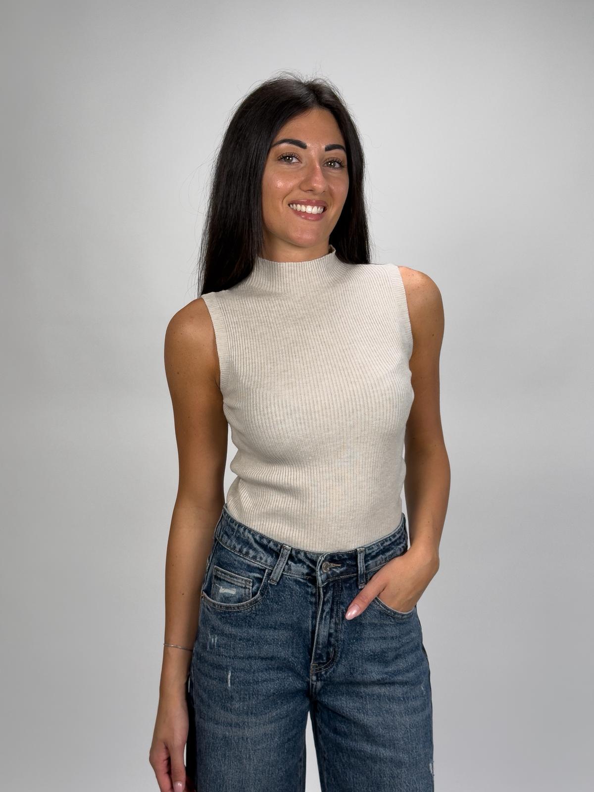 Pullover Smanicato