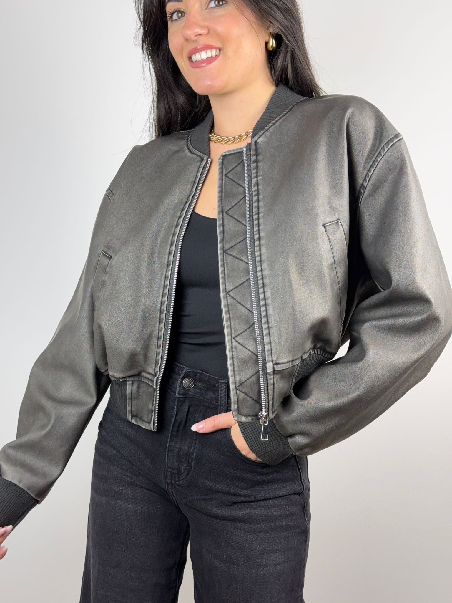 Bomber Ecopelle