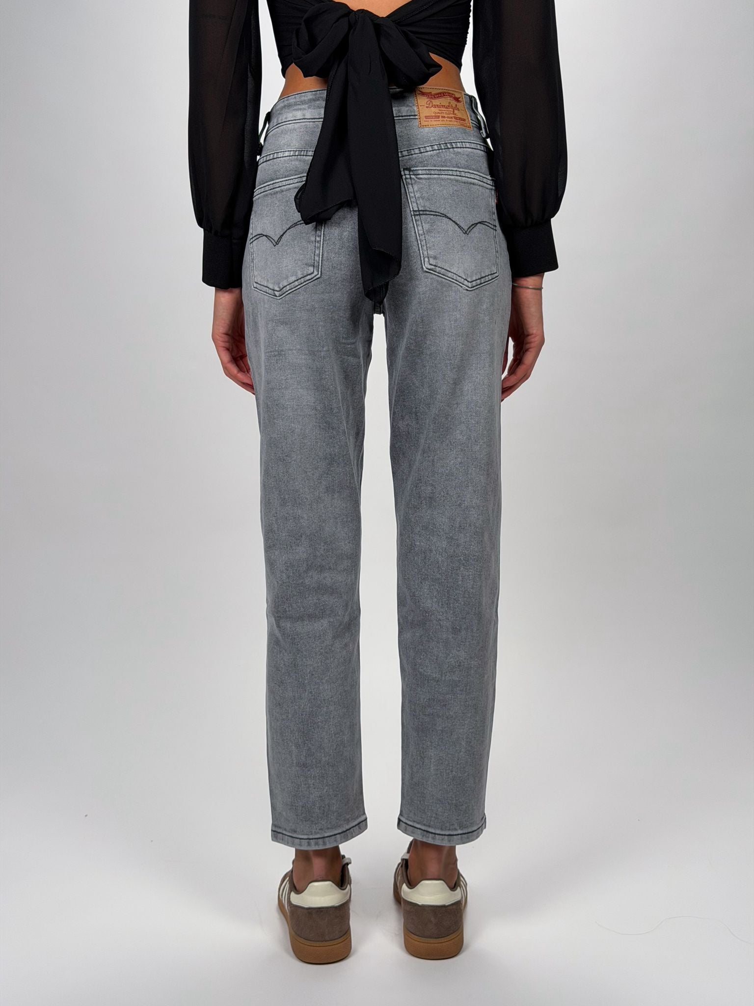 Jeans Momfit Grey