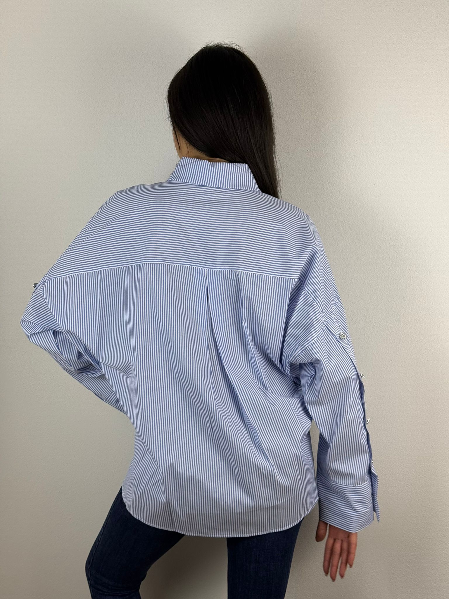 Camicia Righe Gioiello