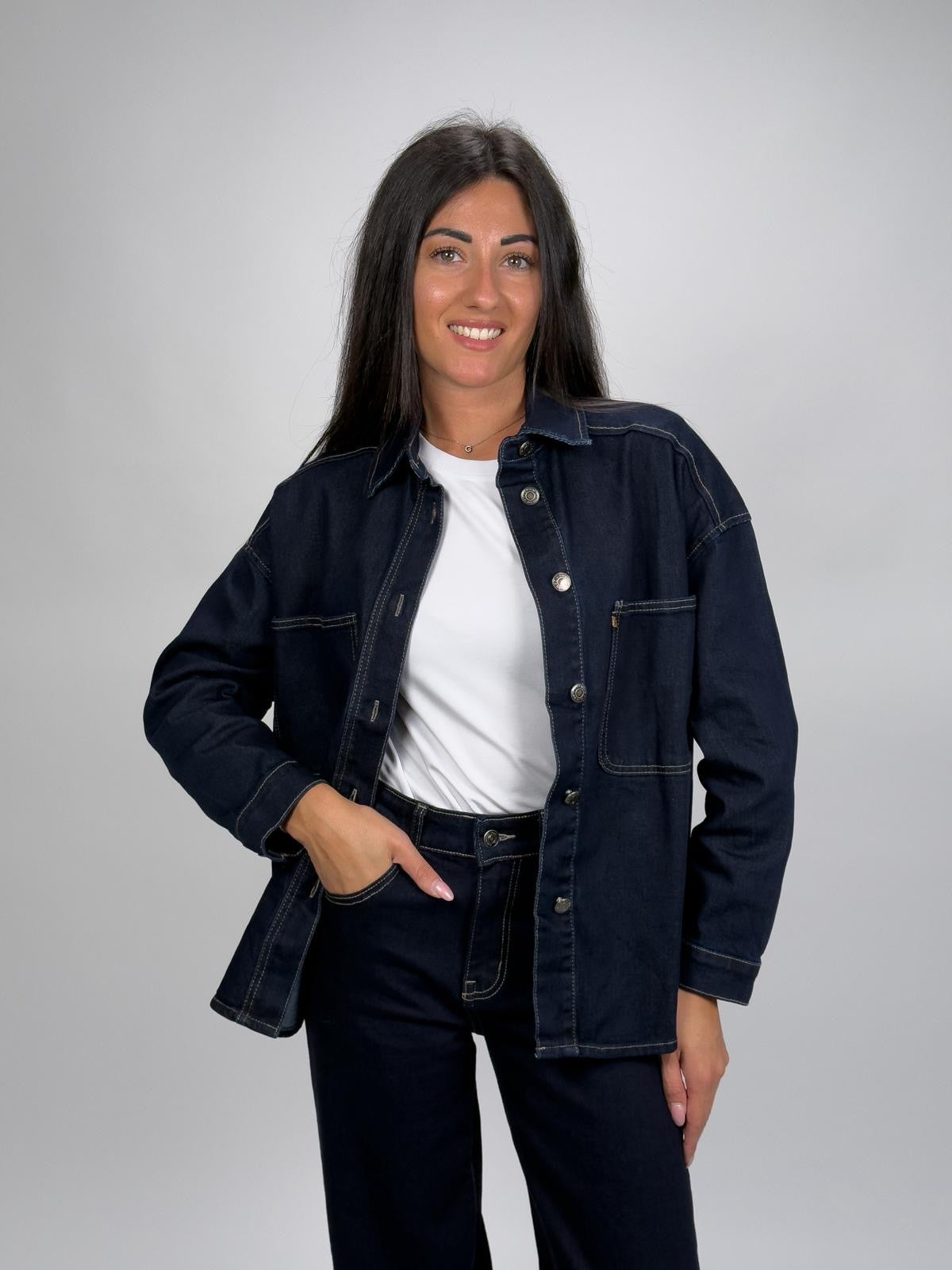 Camicia Denim Blue