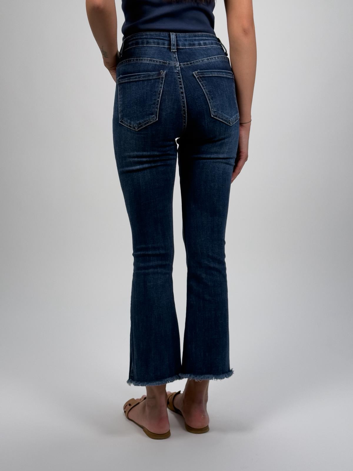 Jeans Trombetta Blu