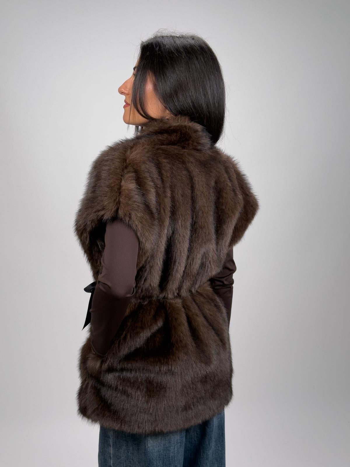 Gilet Ecopelliccia