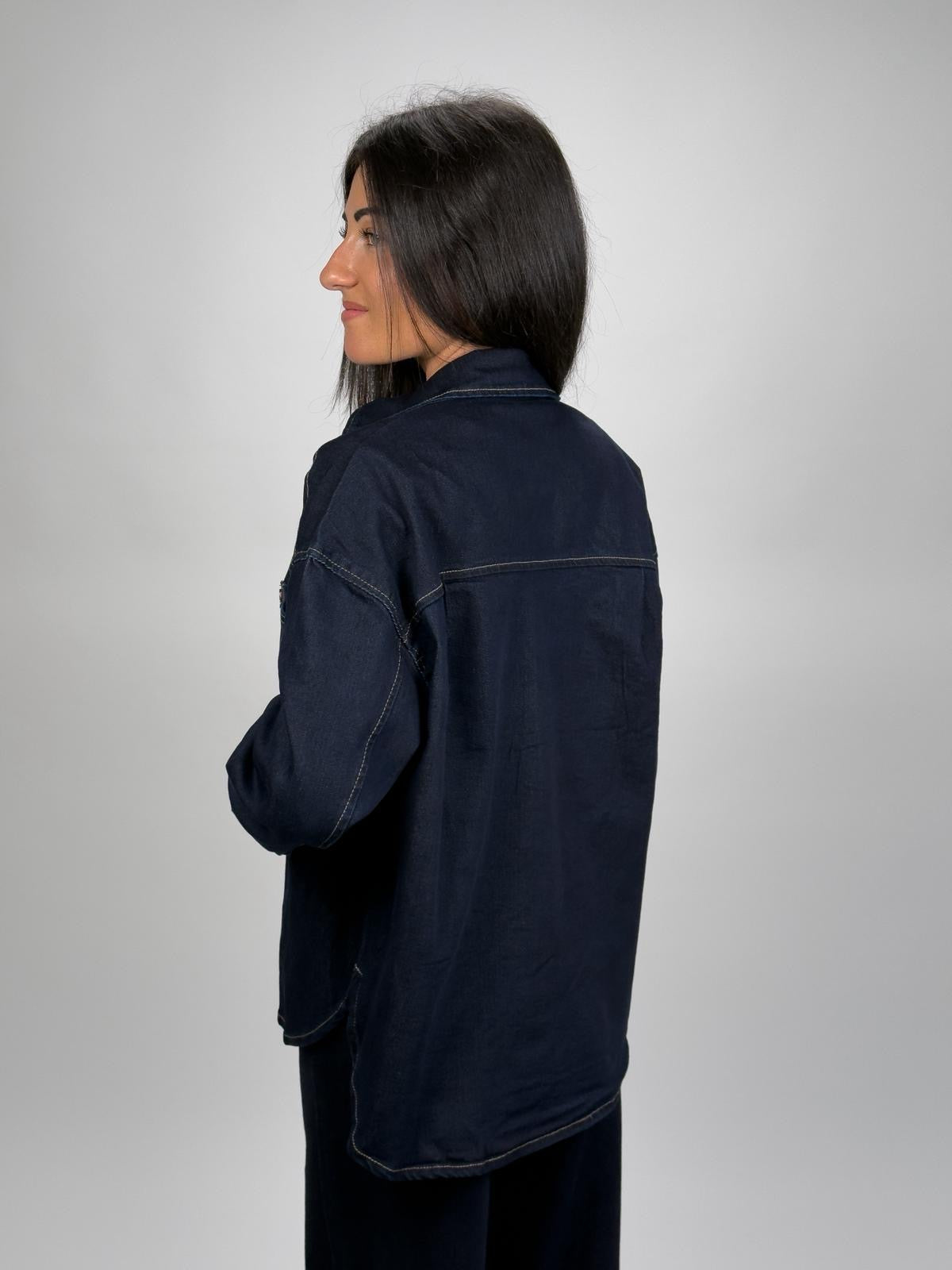 Camicia Denim Blue