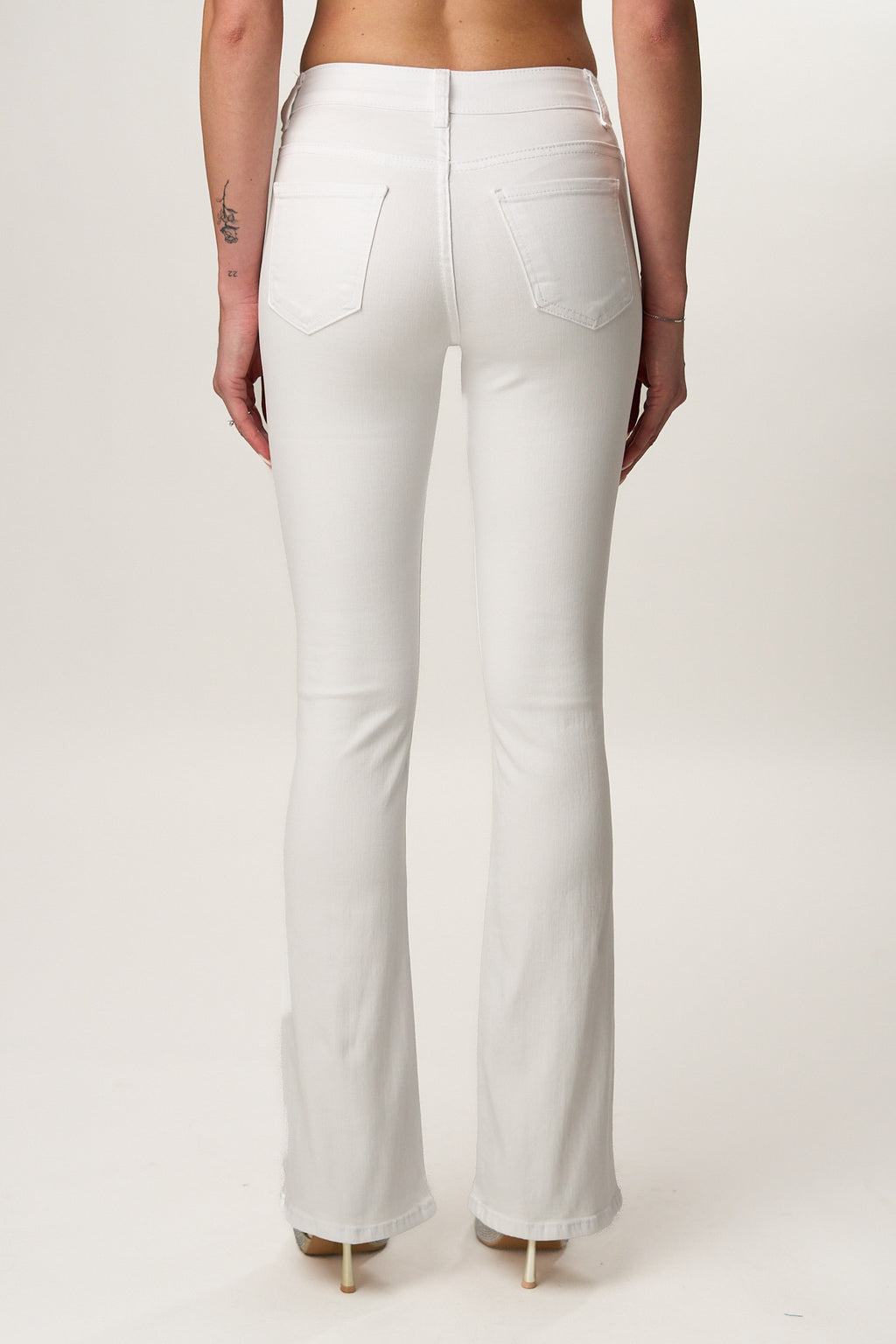 Jeans Flare White