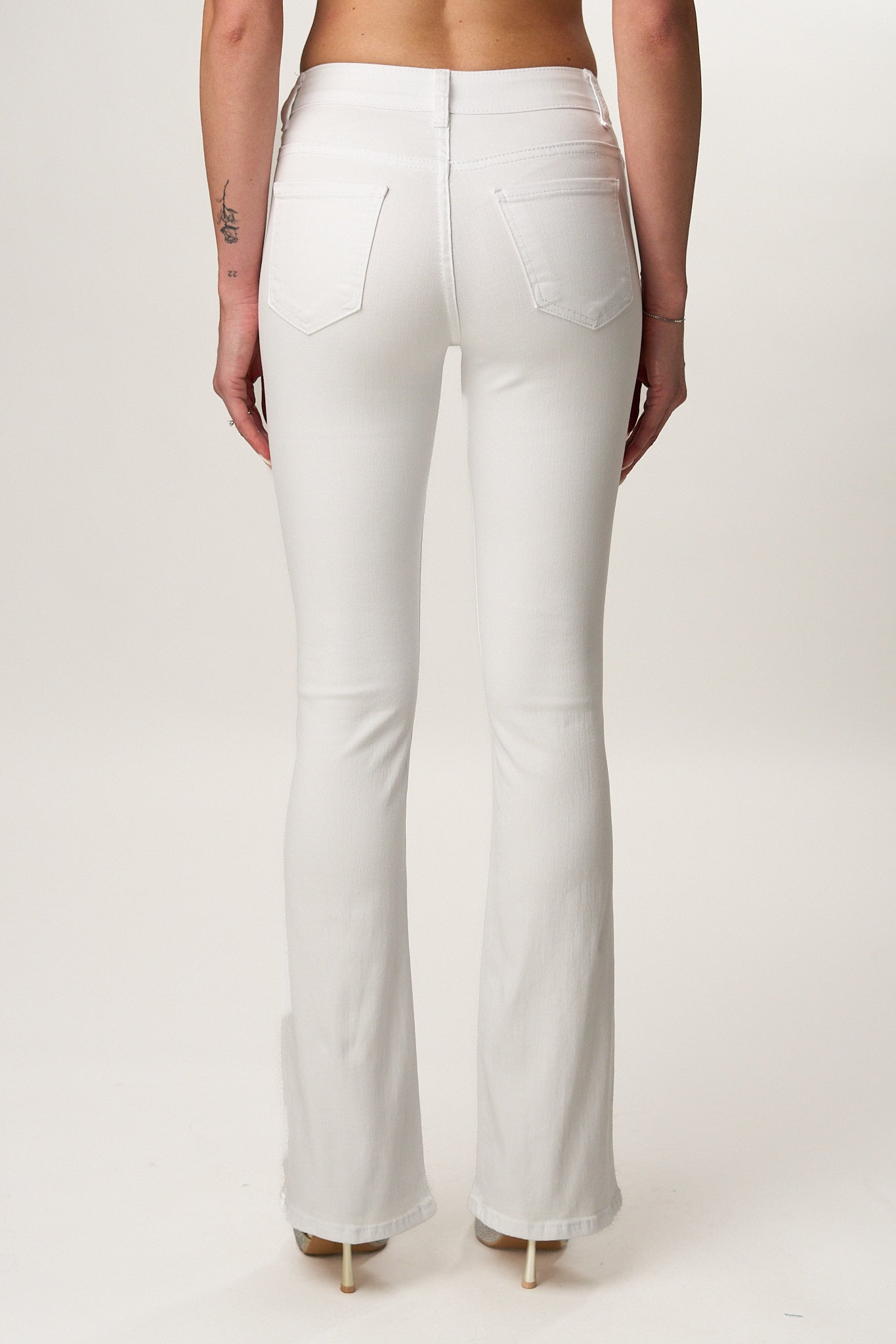 Jeans Flare White