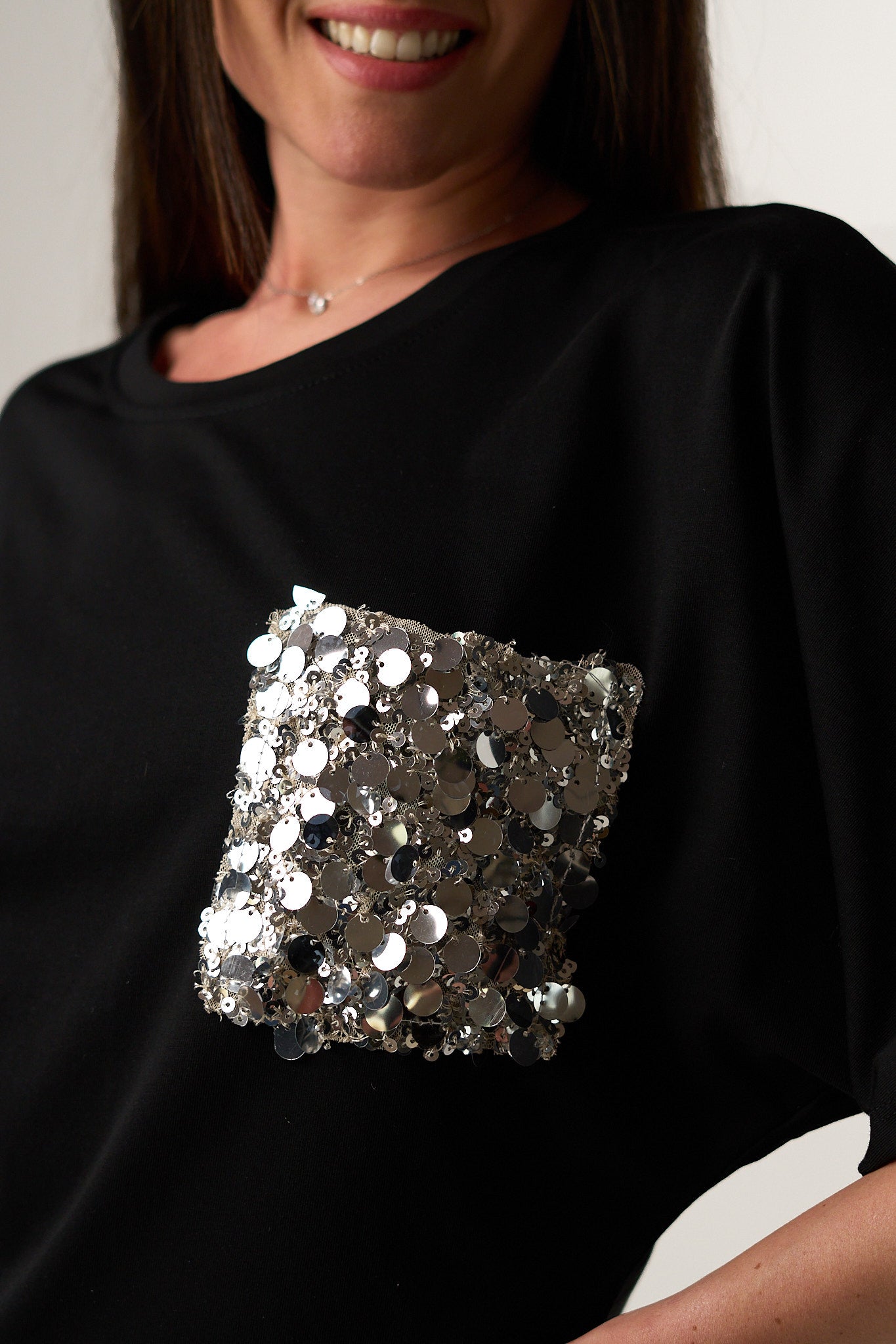 T-shirt Paillettes