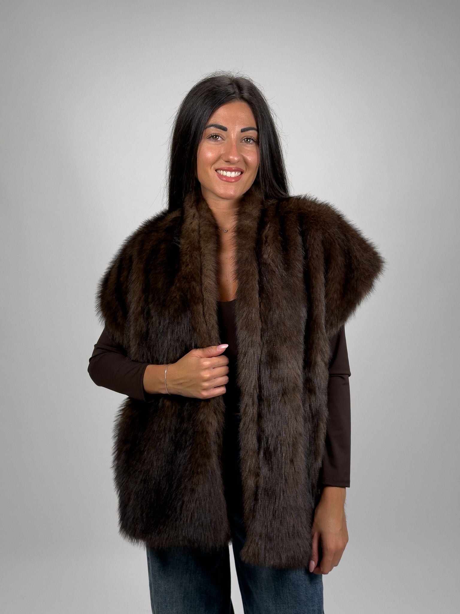 Gilet Ecopelliccia