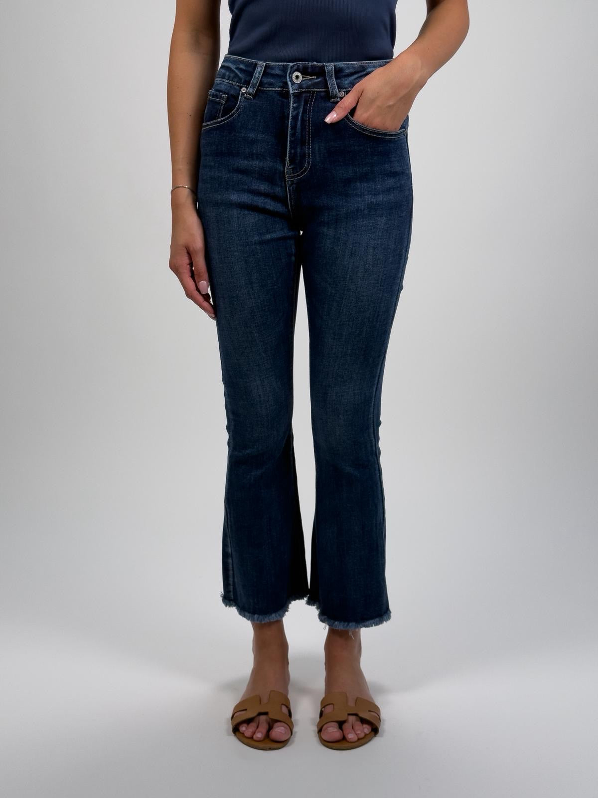 Jeans Trombetta Blu