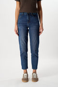 Jeans Momfit Blu Wash