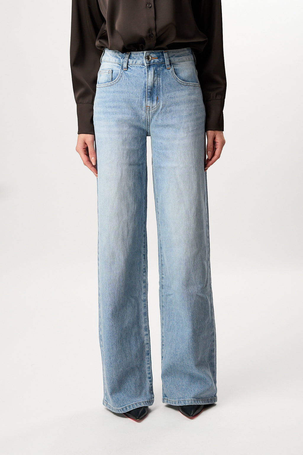 Jeans Wideleg Chiaro