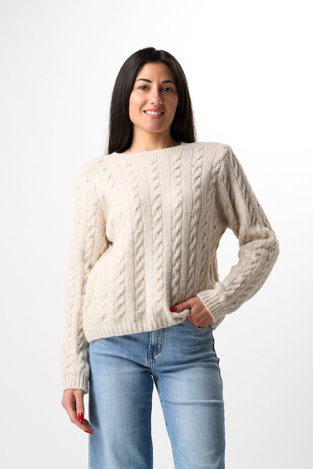 Pullover Treccia