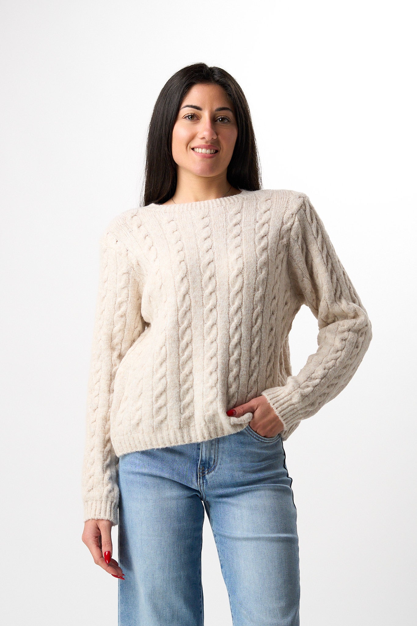 Pullover Treccia