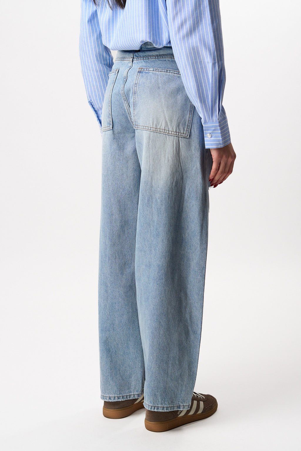 Jeans Ballon Strappato