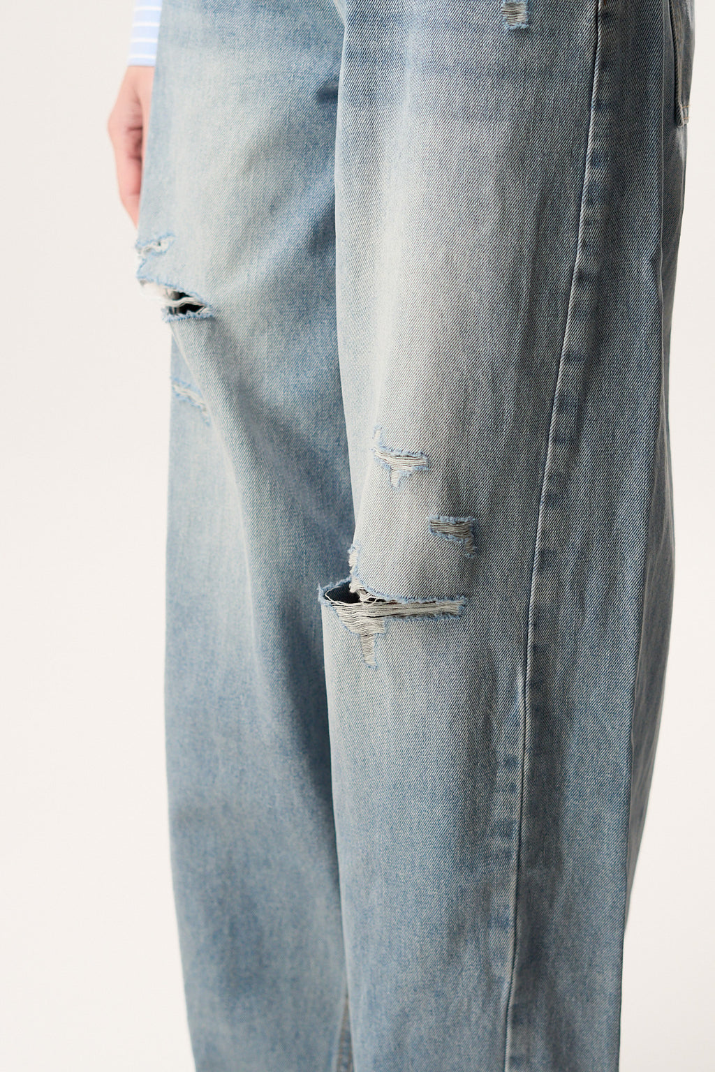 Jeans Ballon Strappato