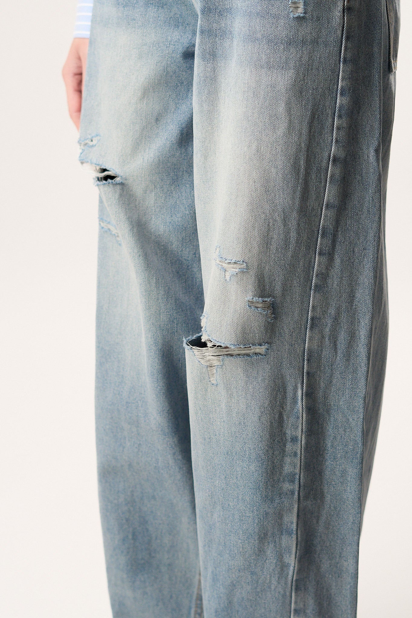 Jeans Ballon Strappato