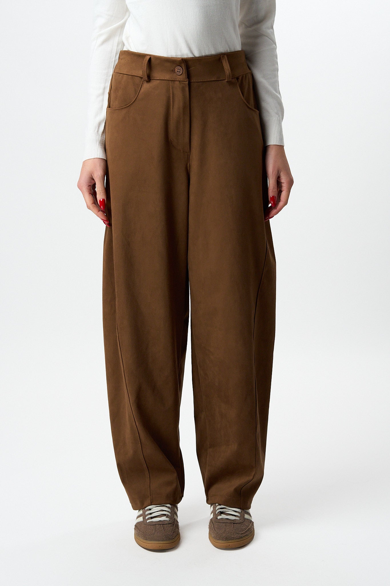 Pantalone Scamosciato