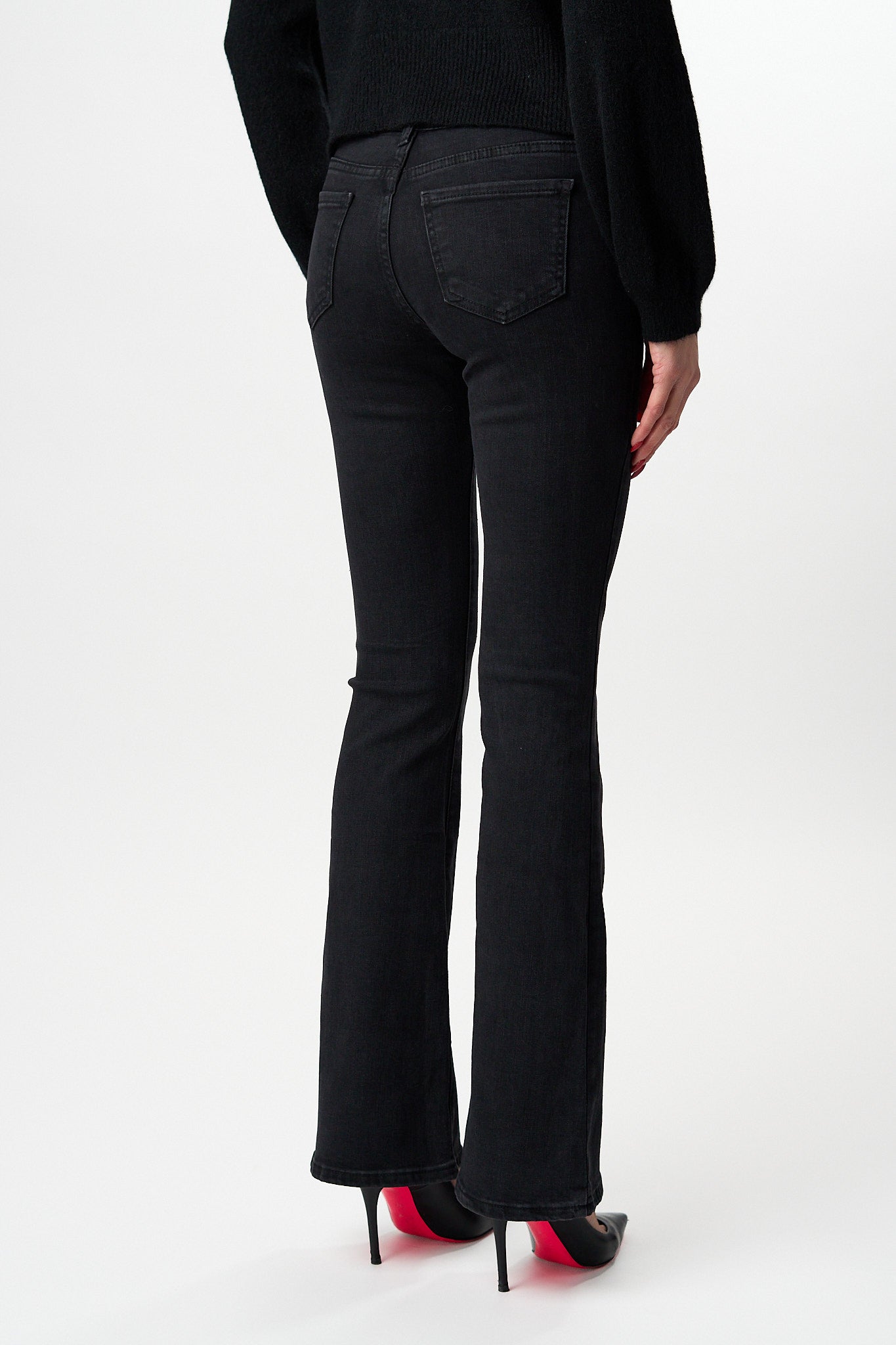 Jeans Flare Black