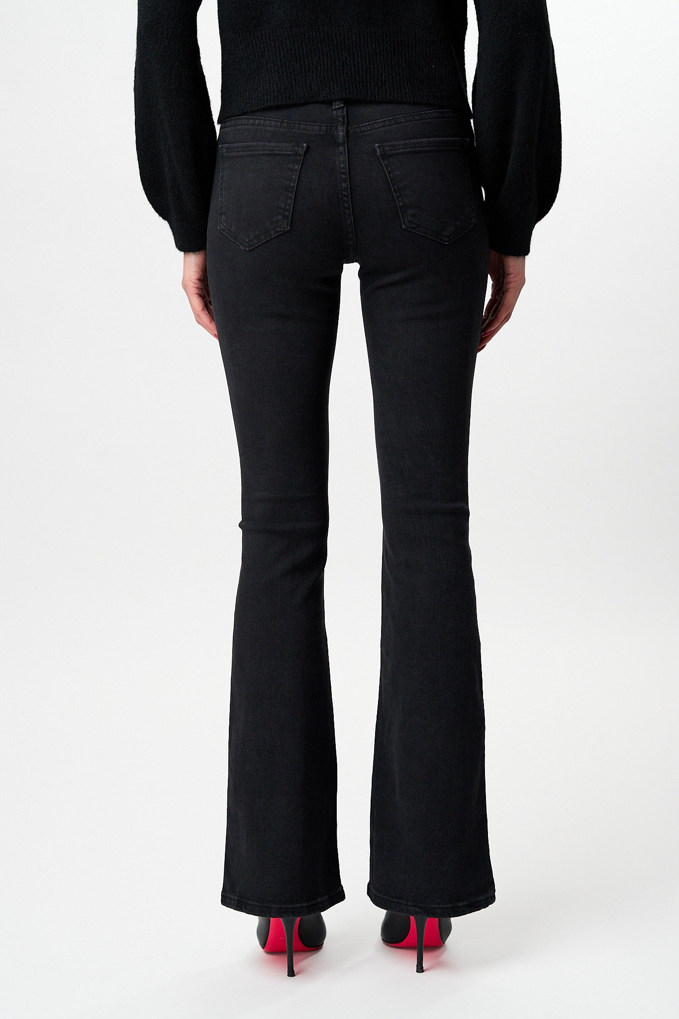 Jeans Flare Black