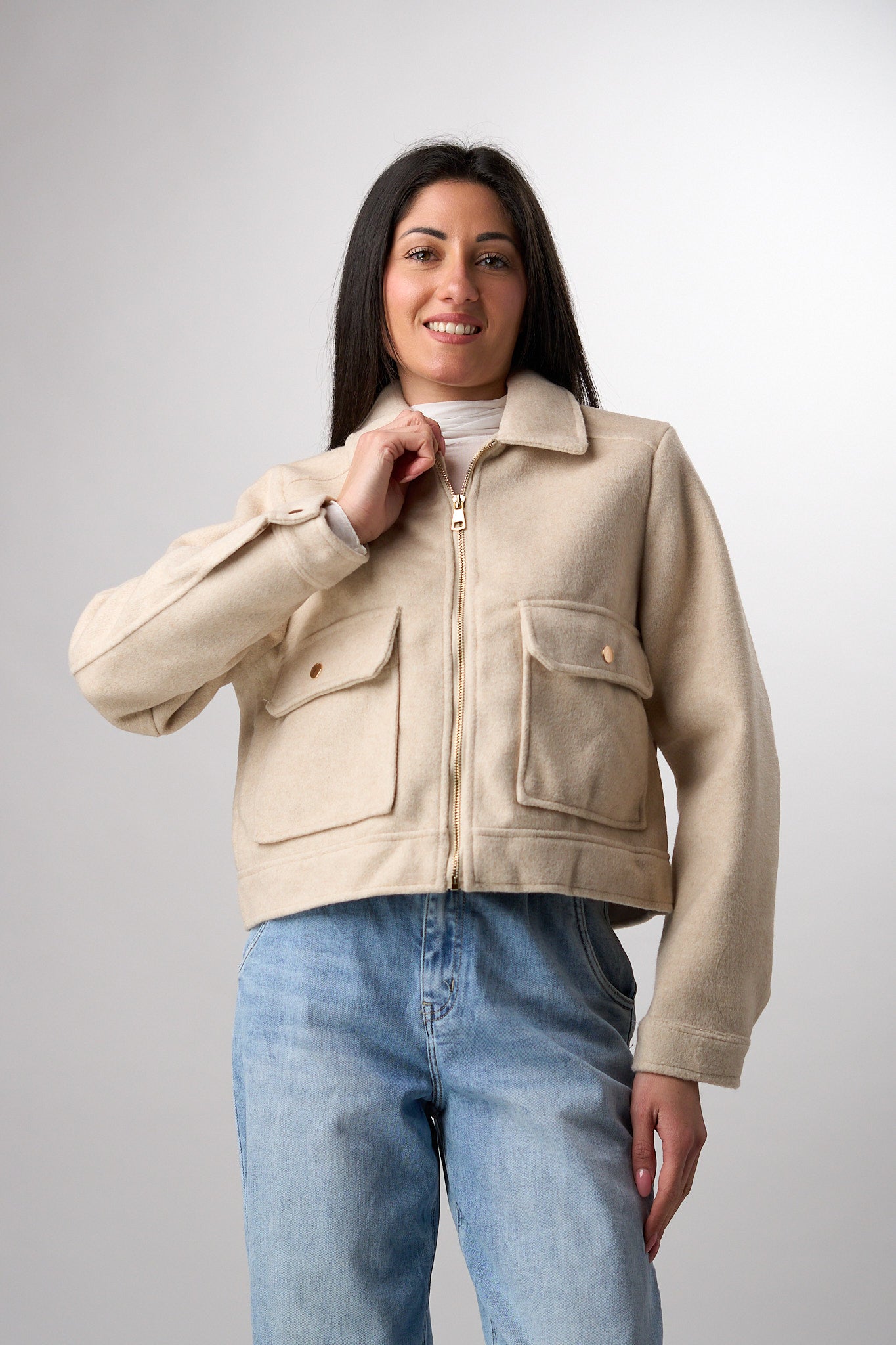 Cappotto Cropped
