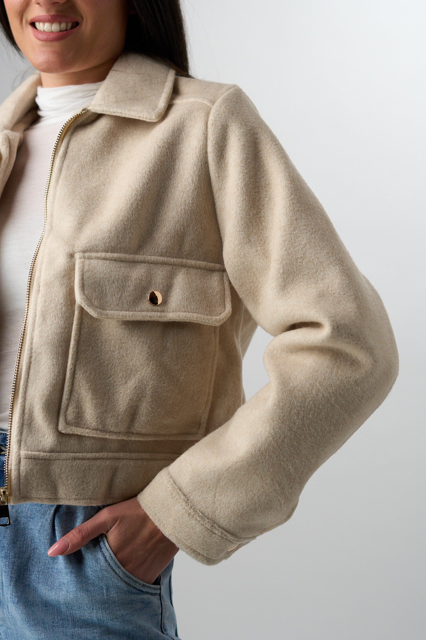 Cappotto Cropped