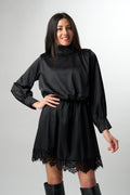 Abito Satin Nero