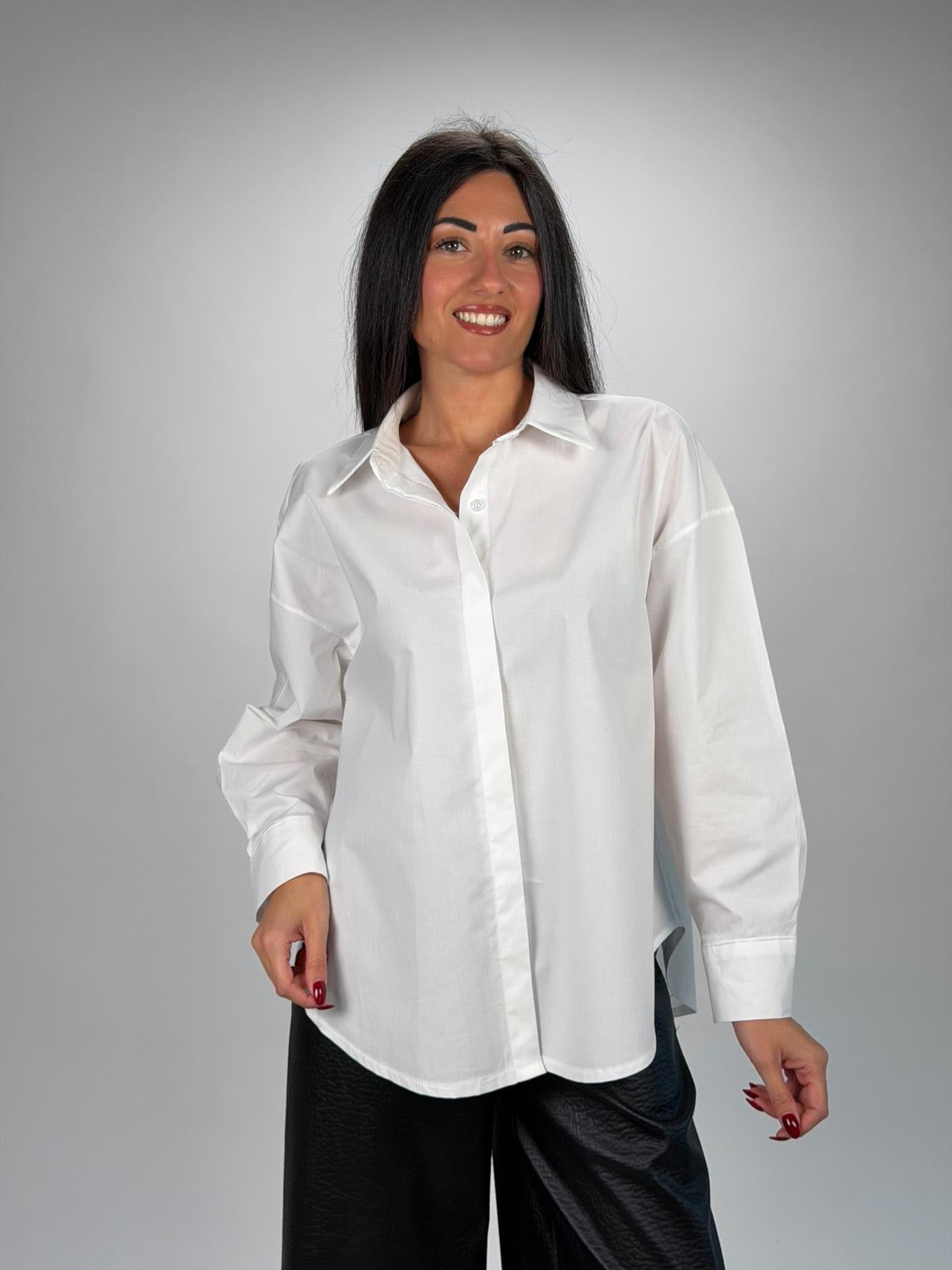 Camicia Bianca Cotone