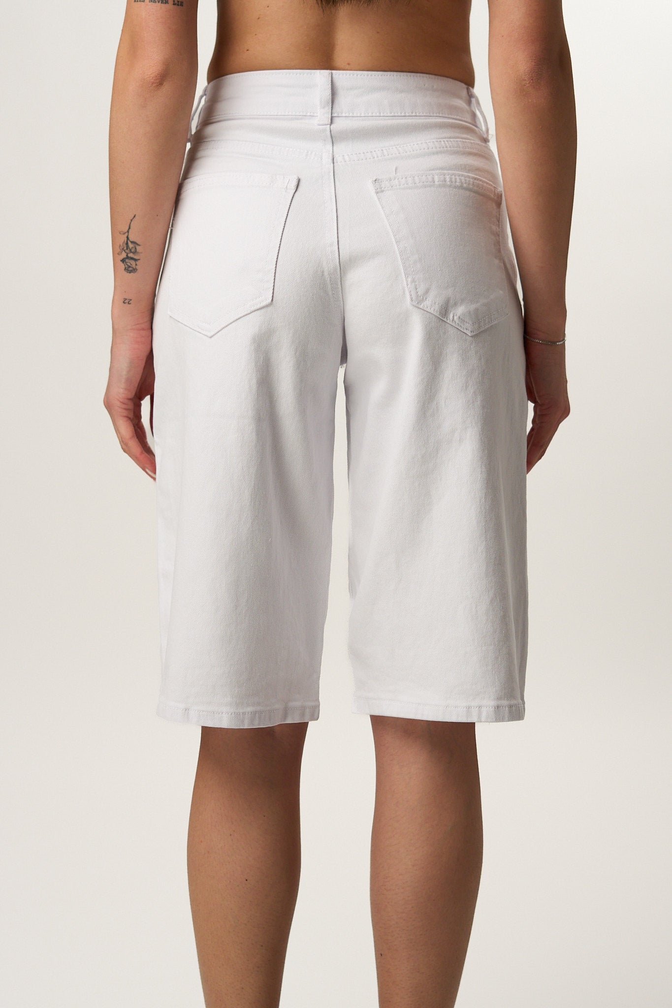 Bermuda Denim Bianco
