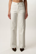 Jeans Bianco Ampio
