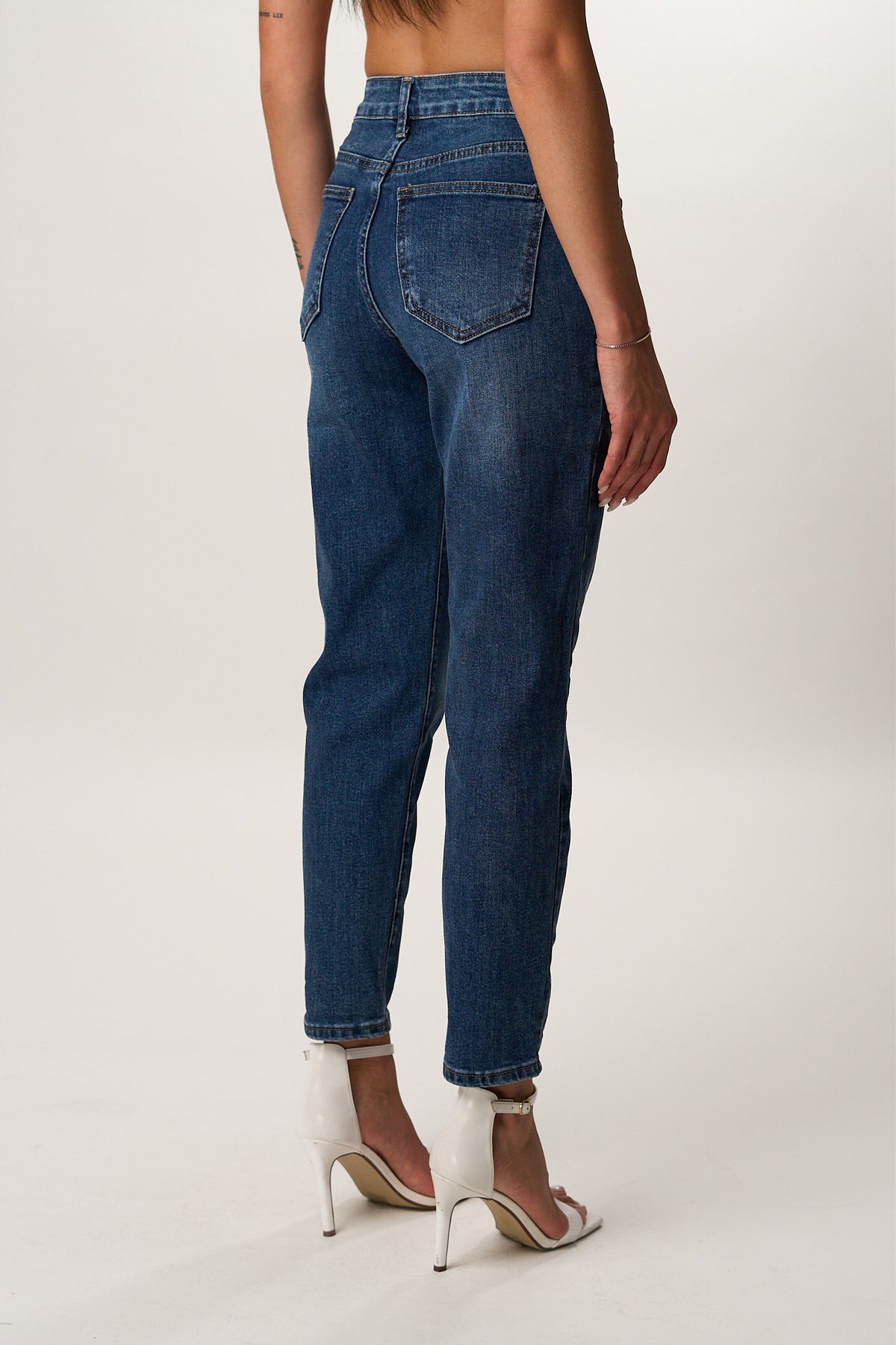 Jeans Momfit Blue