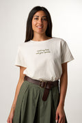 T-shirt Scritta