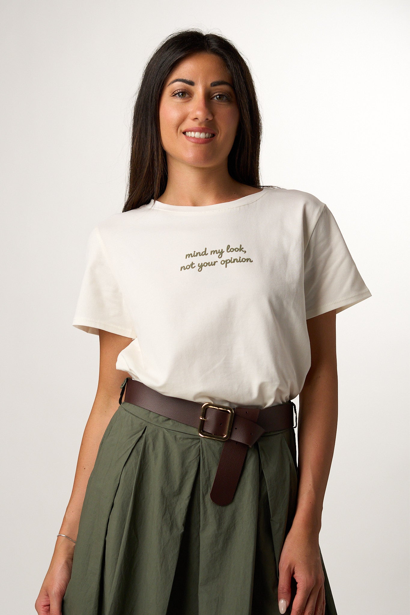 T-shirt Scritta
