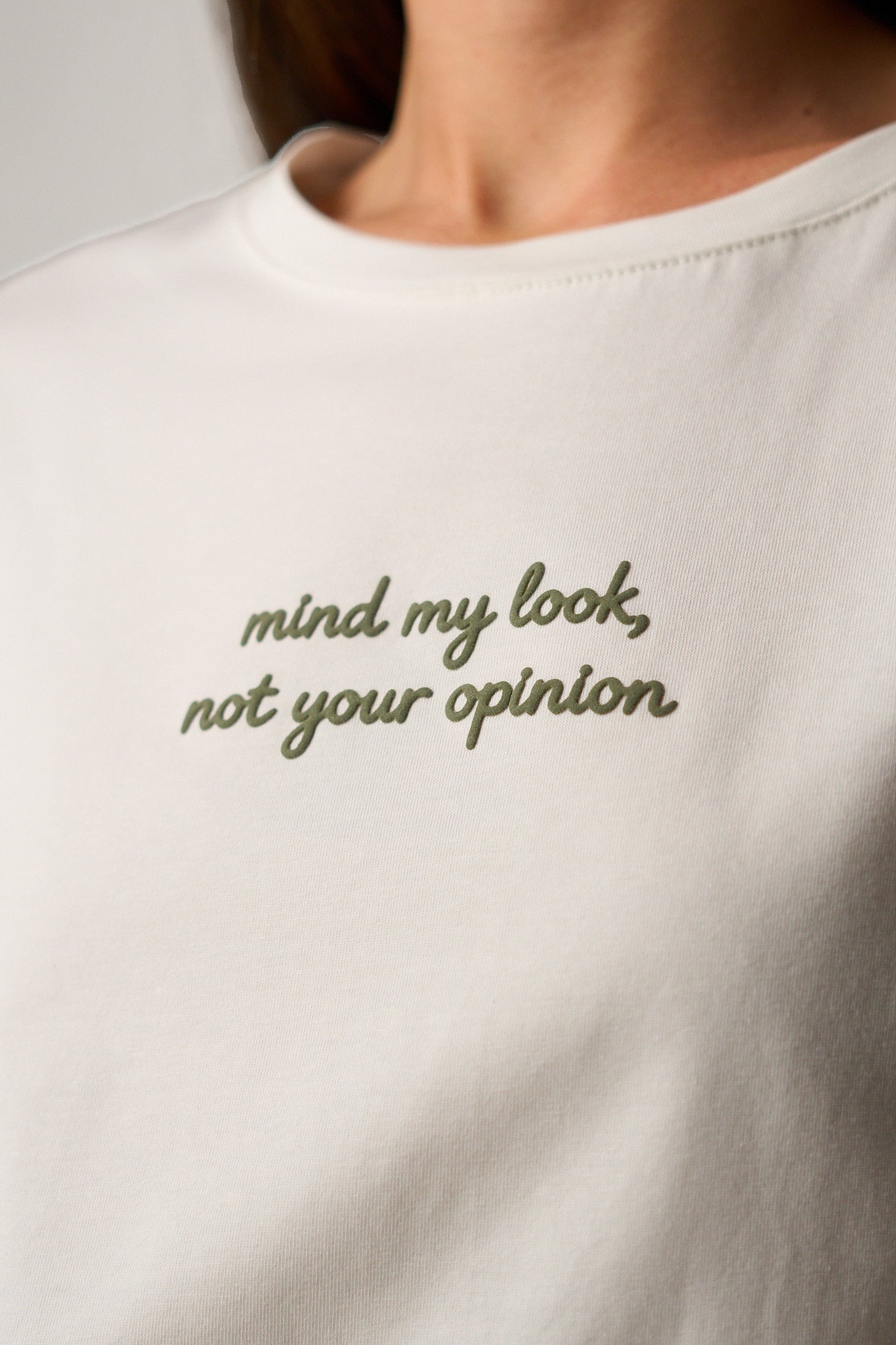T-shirt Scritta