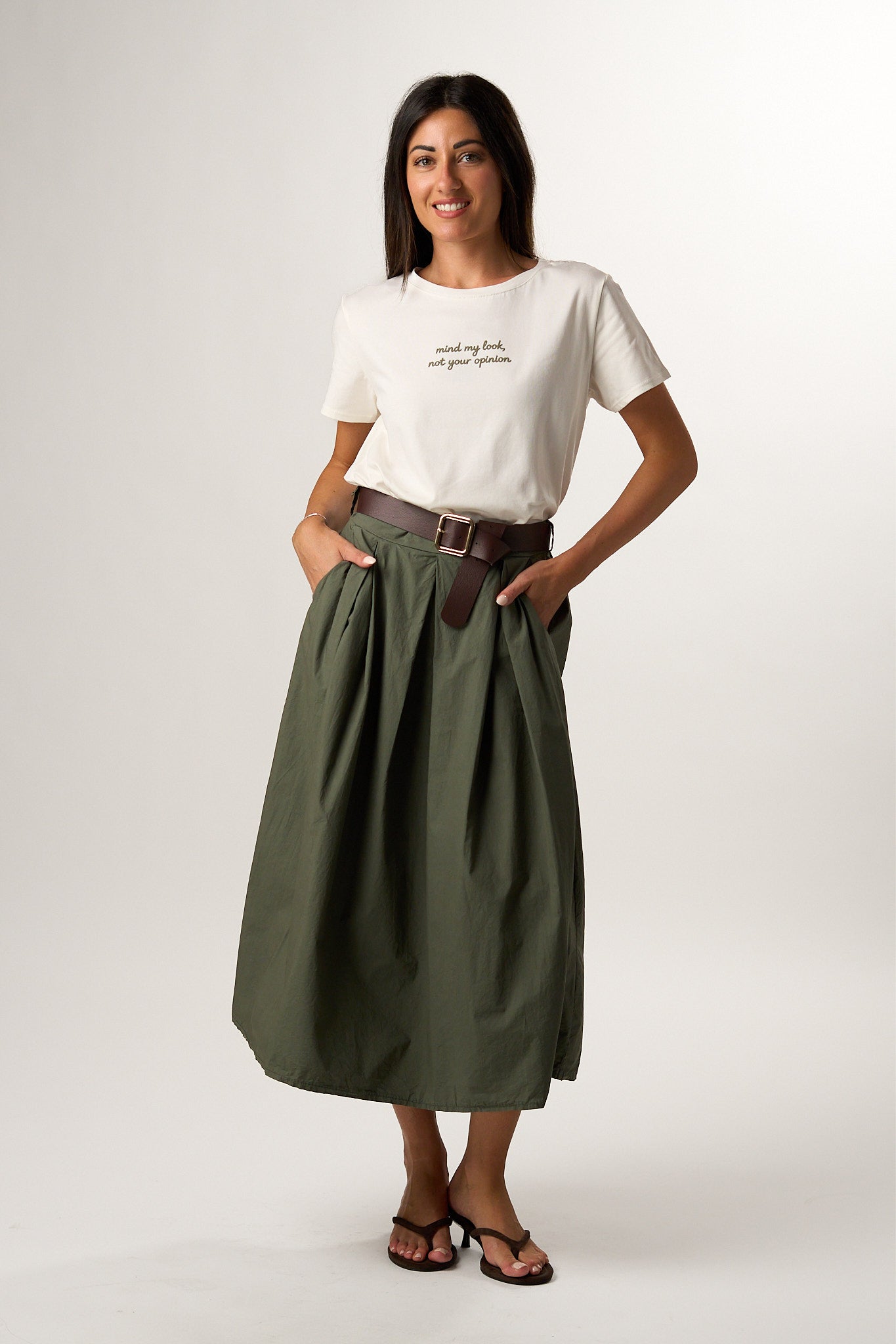 T-shirt Scritta