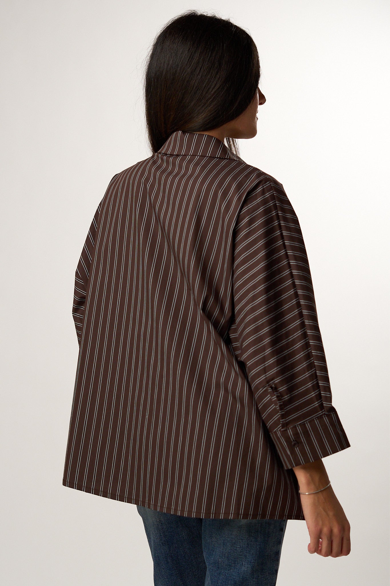 Camicia Righe Oversize