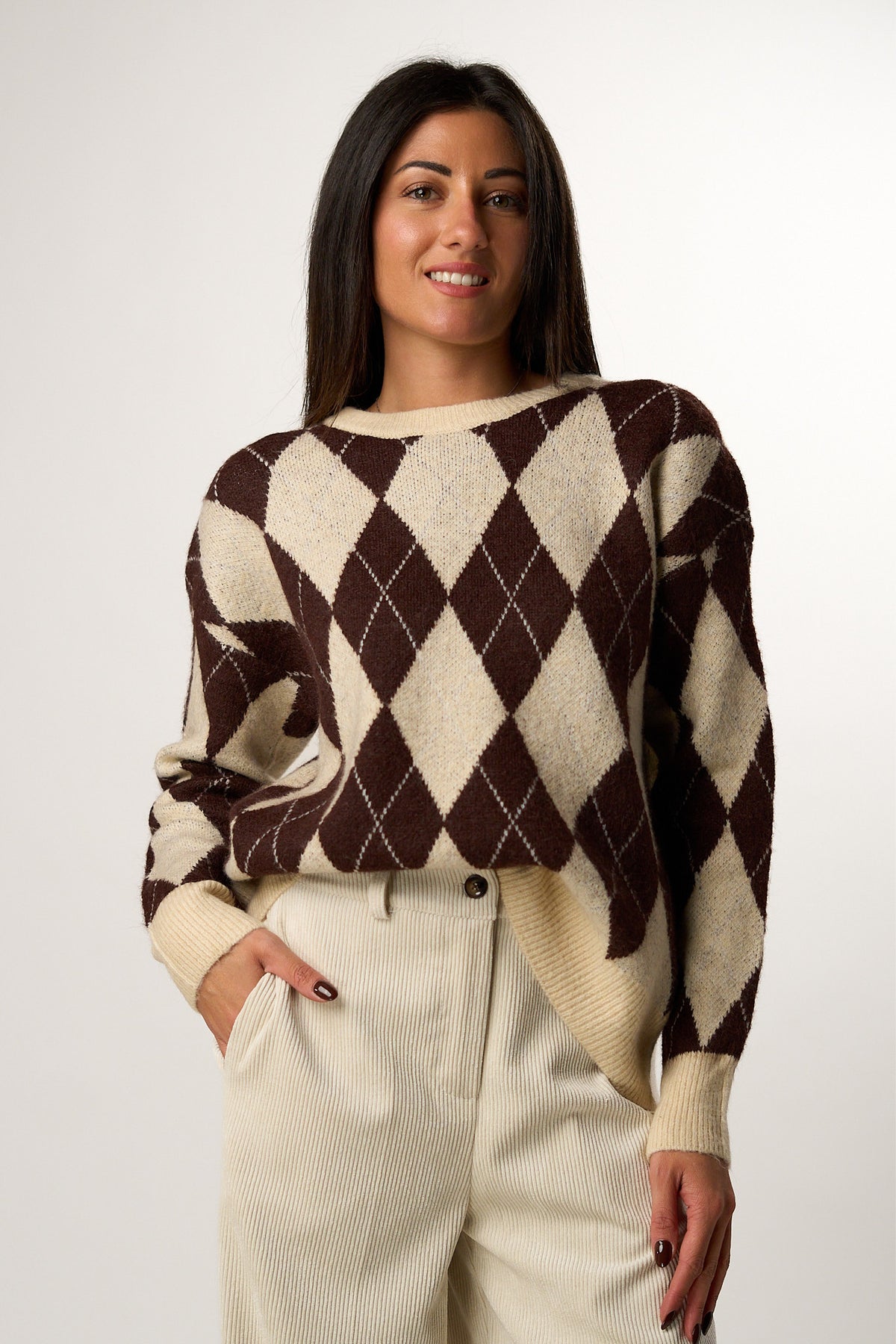 Pullover Rombi
