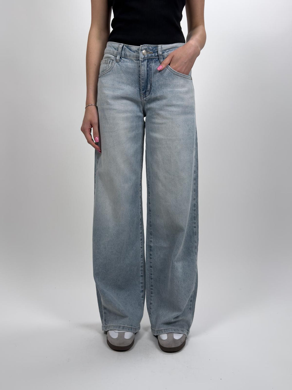 Jeans Wideleg Light