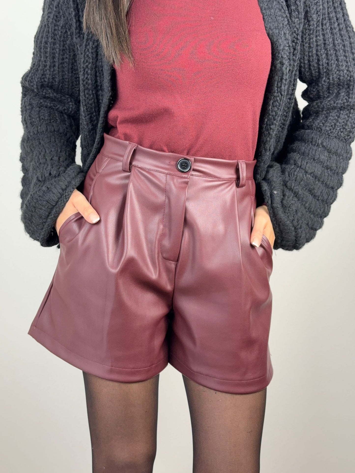 Shorts Burgundy