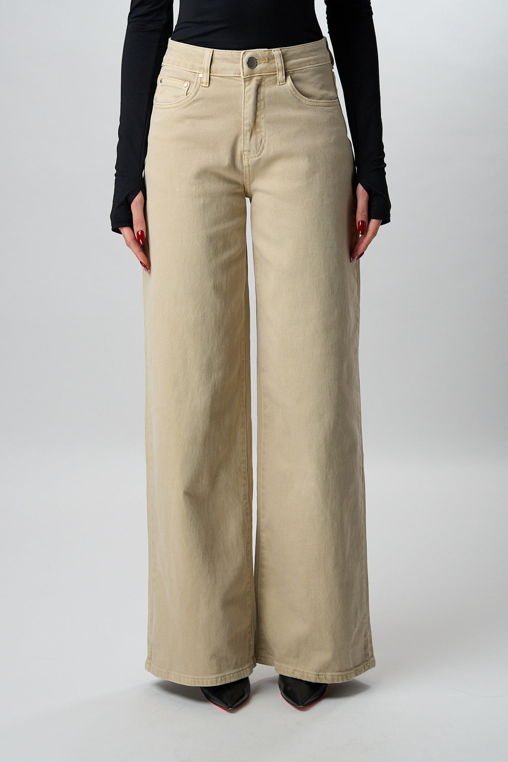 Jeans Mega Baggy Beige