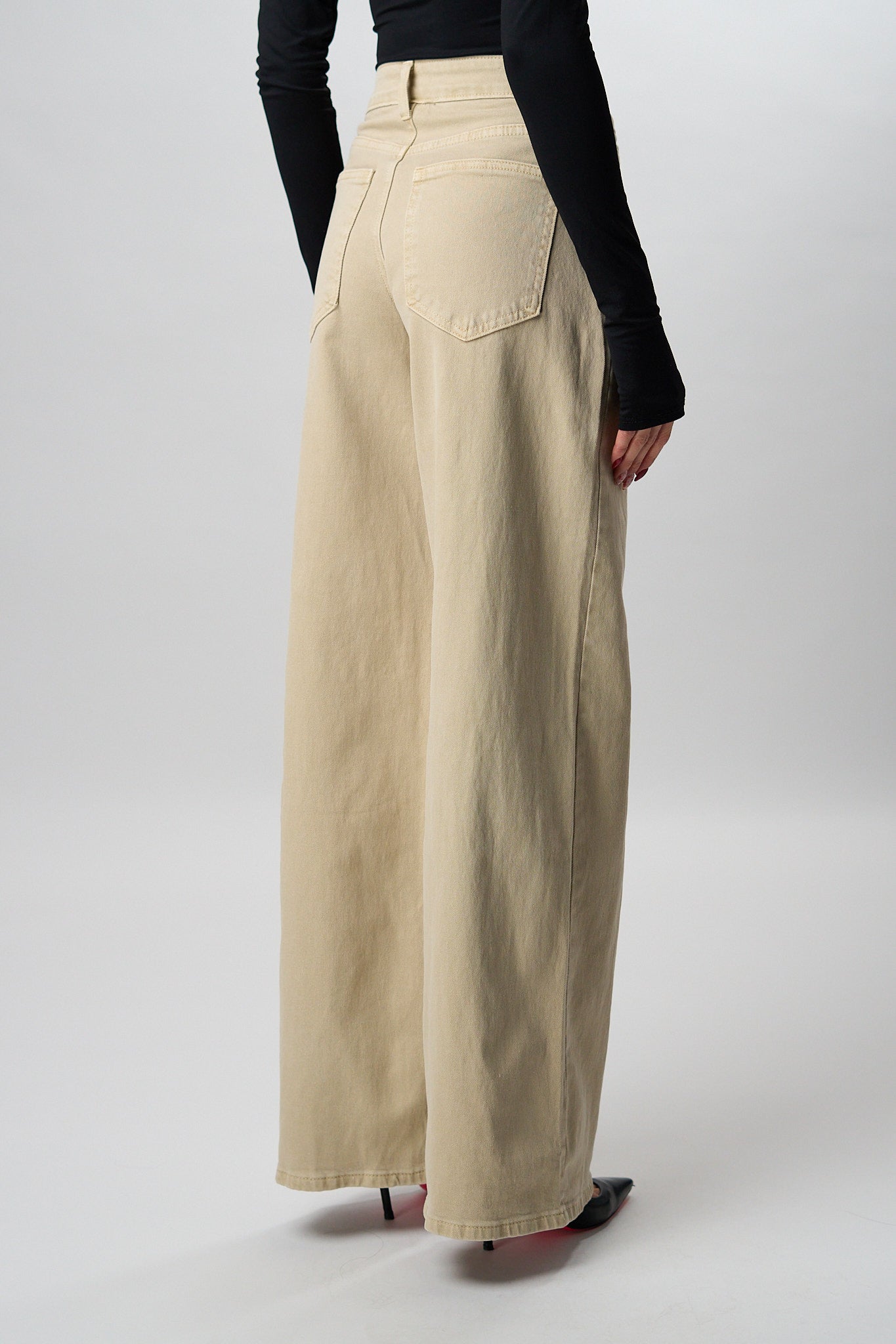 Jeans Mega Baggy Beige