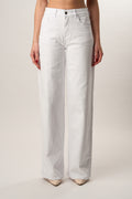 Jeans Wideleg White